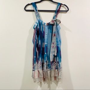 KIMCHI & BLUE Silk Organza Top